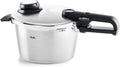 Autocuiseurs Fissler – 4,5 l | 22 cm, Argent/Noir – Vitavit Autocuiseur ( | Ø ) Marmite à Pression en Acier Inoxydable