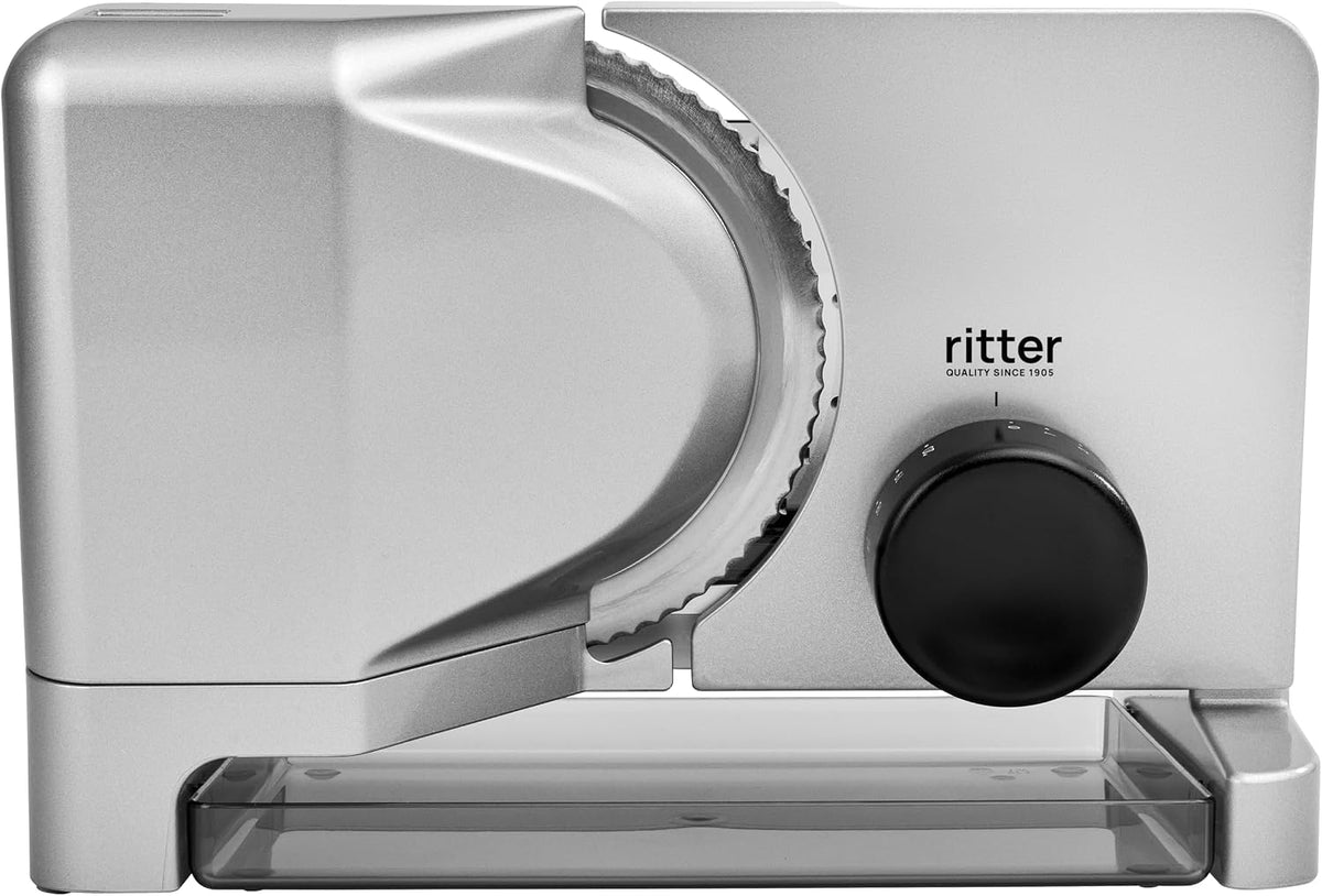trancheuse électrique ritter – Argent/Noir | Made in Germany