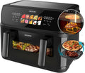 friteuse à air chaud Cecotec | 10 L, 2800 W – Noir | Friteuse à Air sans Huile avec Double Résistance, Air Fryer Cecofry&Grill Duoheat 10000