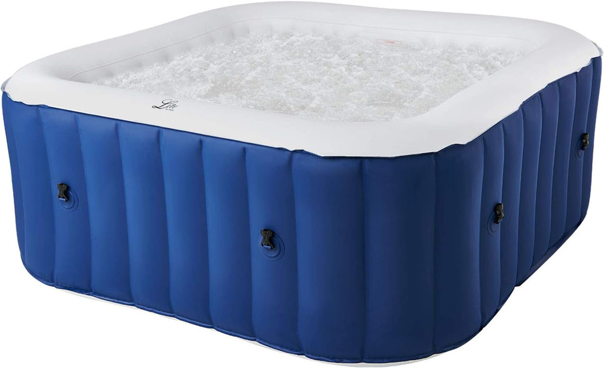 Bains à remous Happy Garden – 185 cm | Bleu/Blanc