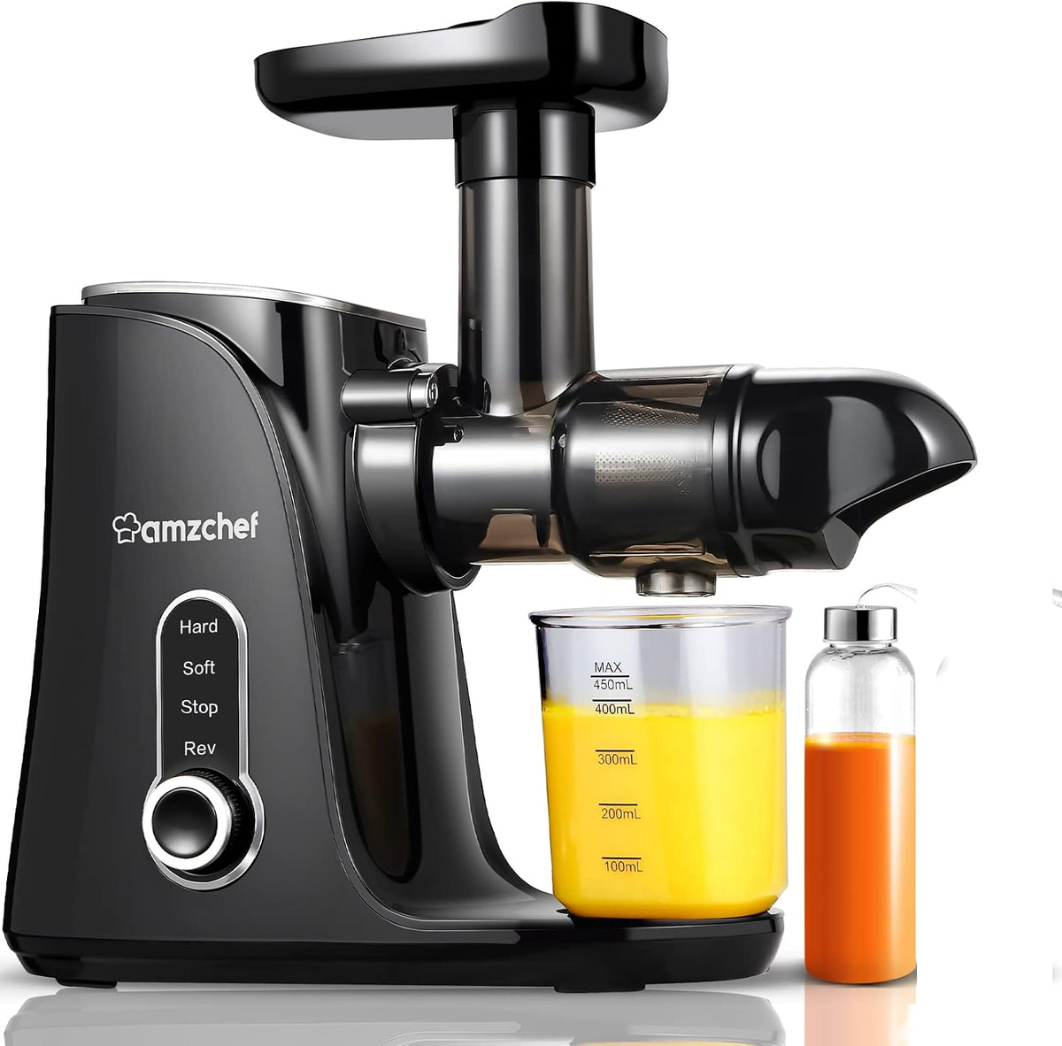 AMZCHEF centrifugeuse, Noir