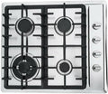 table de cuisson SHZICMY – plaque de cuisson | 580 x 500 mm, 2,75 kW 2 × 1,75 kW 1,0 kW – 580 × 500 mm | acier inoxydable, Noir/Argent