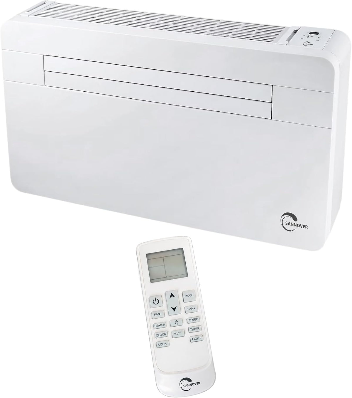climatiseur Sannover | 2,5 kW, 9000 BTU – Blanc | Console Monobloc Réversible (Chaud/Froid) / Fresho 12 HP