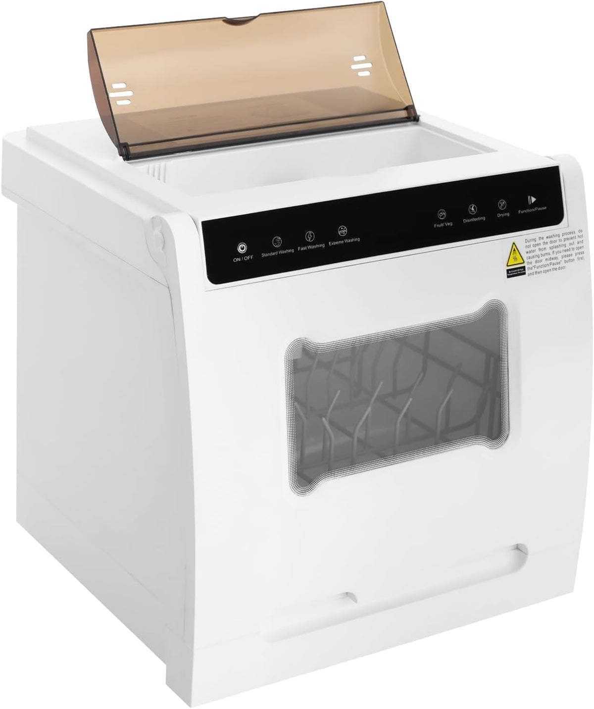 Lave-vaisselles compacts gegeweeret – 220 V | 52 dB, blanc – Mini lave-vaisselle | lave-vaisselle de table pour 4-6 places