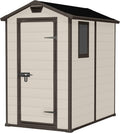 Abris de jardin Keter – 2,2 m2 | Beige/Marron, Abri de Jardin Manor 46 Beige