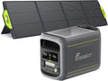 groupe électrogène FOSSiBOT – 1024 Wh | 200 W, 2700 W – 1200 W | Noir/Gris, F1800 Générateur Électrique Portable avec Panneau Solaire