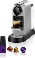 machine à café Nespresso – Argent/Noir | Krups Citiz Argent Cafetière à Capsules XN741B10
