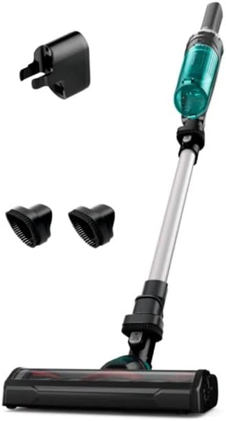aspirateur balai sans fil Rowenta – aspirateur sans fil | Noir/Argent/Bleu, X-Nano Multifonction – Ultra léger et Ultra Fin