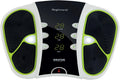 appareil de massage des pieds WeightWorld | Noir/Blanc/Vert, Circulatoire Masseur Jambe Électrique – EMS TENS