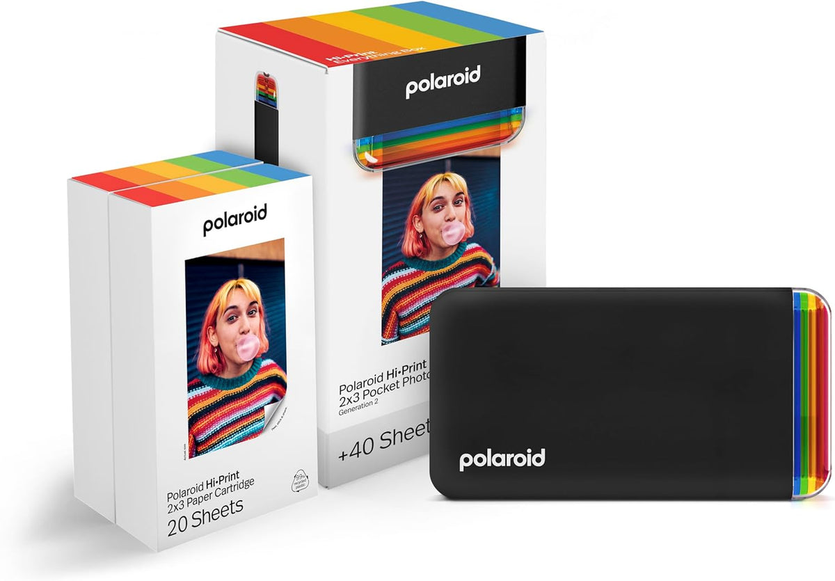 Imprimantes photo Polaroid – 2x3 | Noir, imprimante à Sublimation