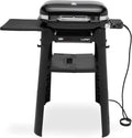Grills électriques d'extérieur Barbecue Weber électrique | 43 x 32 cm, Noir – cuisson à la vapeur et à l'eau