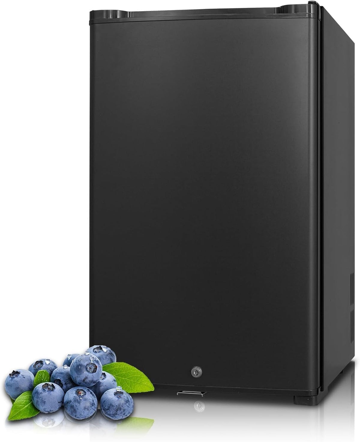 Techomey réfrigérateur, 12 V – 220 V | 50 L, Noir – Frigo Camping Car | Silencieux, Caravane