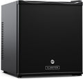 mini réfrigérateur KLARSTEIN | frigo, 28 L – Noir | porte en verre, boissons & snacks – Petit & Silencieux | Clayettes réglables