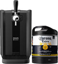 Tireuses à bières PerfectDraft – 6 L | Noir, Pack Tireuse À Bière + 1 Fût Corona – Machine Pression À Domicile