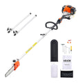 Outillage de jardin motorisé VEVOR | 1,2 CV, 3,54 m – 20,3 cm | 850 ml, Orange/Noir/Argent – Élagueuse Thermique sur Perche à 2 Temps