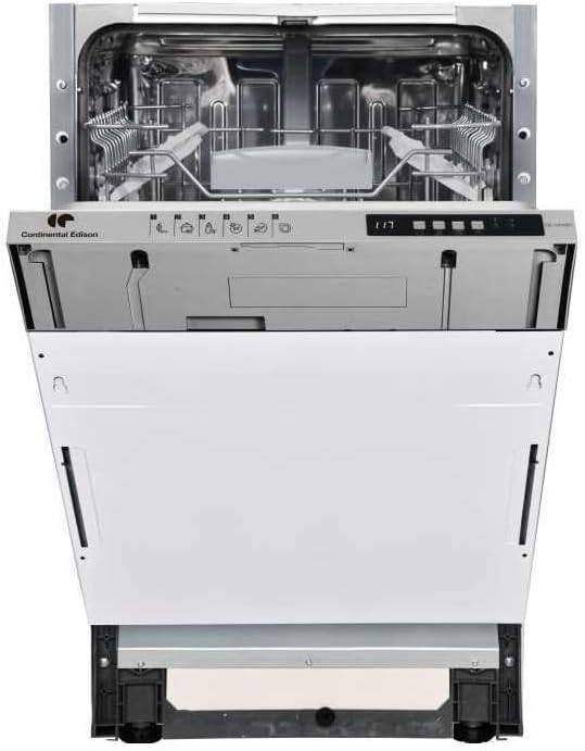Lave-vaisselles standards Continental Edison – 8 cm | 45 dB, Blanc – Lave-vaisselle encastrable CELV1045FI-10 couverts - Largeur44