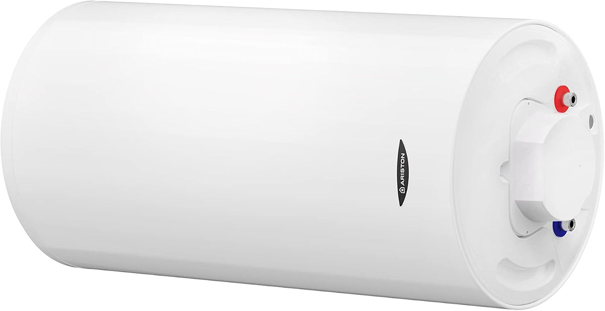 chauffe-eau Ariston | 150 L, Blanc – INITIO - Électrique | Horizontal Droit, Résistance Blindée – Protection Anticorrosion