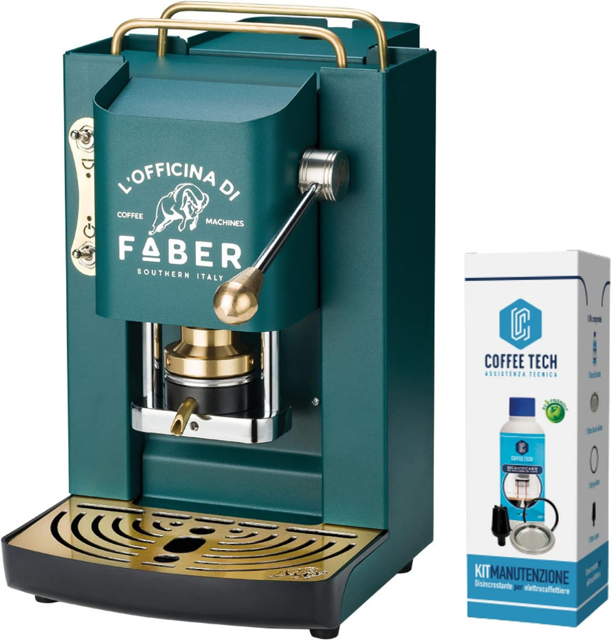 machine à café emozioni quotidiane | cafetière, 44 mm – Vert