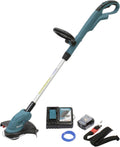 Makita débroussailleuse, 18 V – 1x3,0 | Bleu/Noir, Coupe bordure LXT ( Ah) avec chargeur rapide - DUR181RF