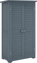 Abris de jardin Outsunny – 87 x 47 x 160 cm | Gris