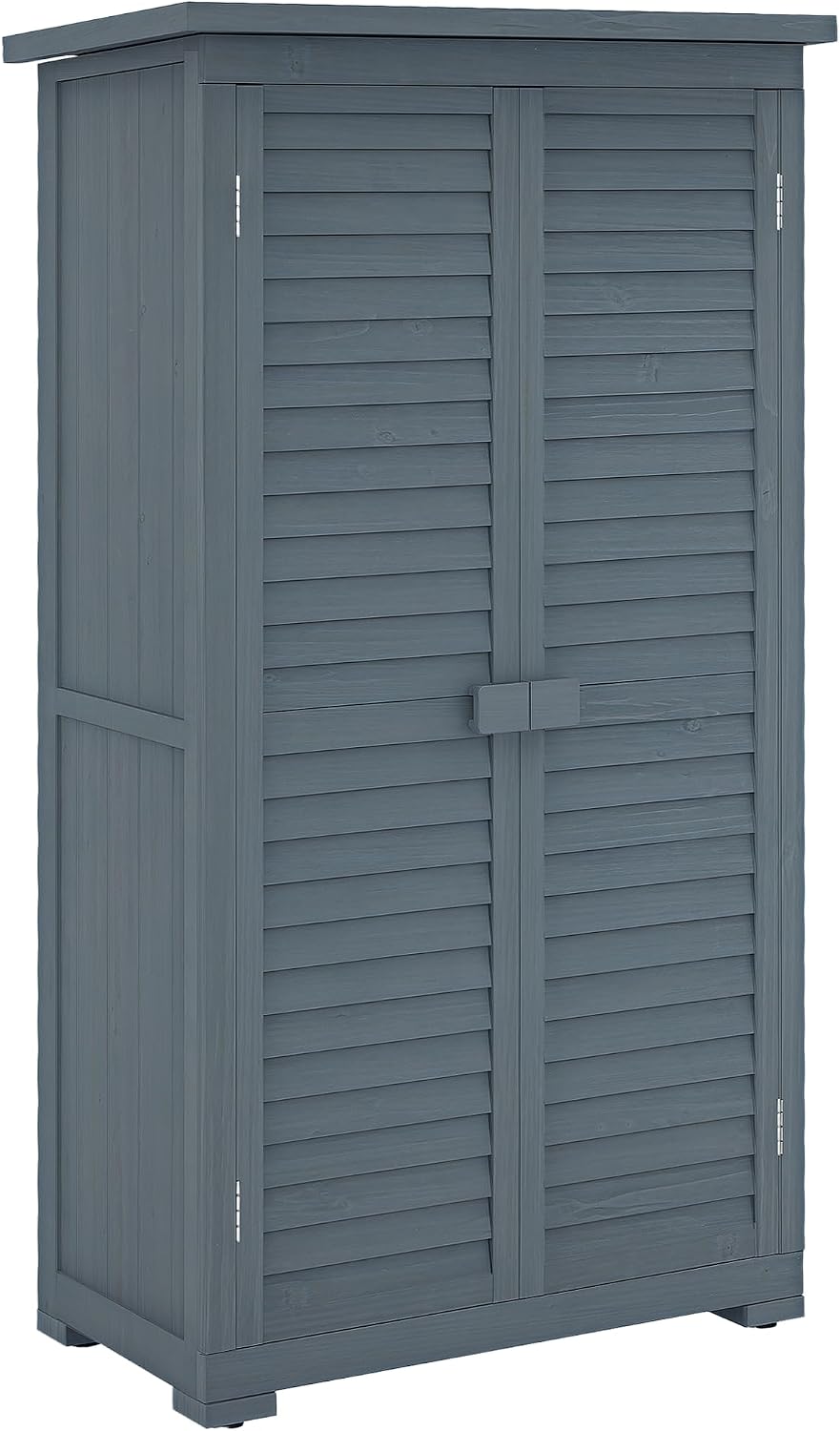Abris de jardin Outsunny – 87 x 47 x 160 cm | Gris