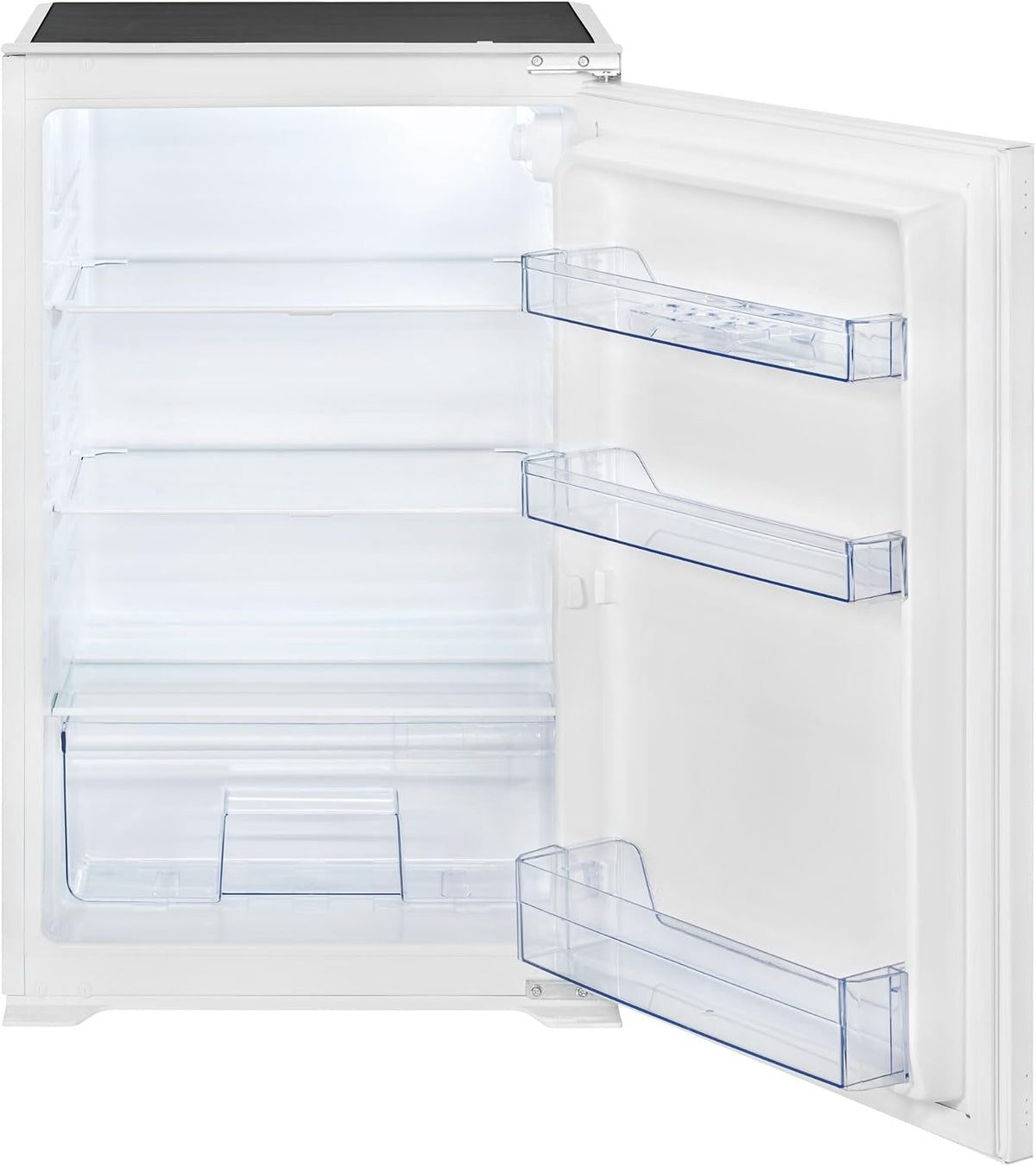 Bomann réfrigérateur, frigo – 129 L | Blanc, Encastrable VSE7809 - Éclairage LED – Contrôle Température 0°C à +8°C | Dégivrage Automatique