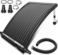 COCO SPA panneau solaire, Noir – Chauffage Solaire pour Piscine Hors Sol