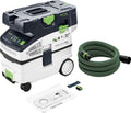 aspirateur eau et poussière Festool | Noir/Blanc/Vert, Aspirateurs sans fil CLEANTEC CTLC MIDI I-Basic