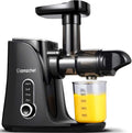 centrifugeuse AMZCHEF | Noir, Extracteur de jus – légumes et fruits | 2 modes de vitesse, bouteille portable et 2 tasses