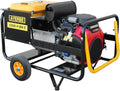 groupe électrogène Ayerbe | Noir/Jaune/Rouge, generadores moteur – Générateur portable ay12500hmn Honda essence électrique/A