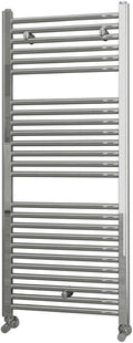 Chauffage et climatisation Kibath – 1200 x 500 mm | 1200 x 500 cm, Chrome – L408503 Sèche-serviettes radiateur à intégrer dans circuit d'eau chaude