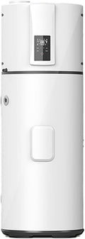 chauffe-eau Techomey | 200 L, Blanc – Chauffe Eau Thermodynamique | Pompe à Chaleur Air Écologique, COP 3.55