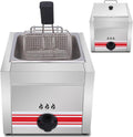PixCy Friteuses, 10l – 20l | 30l, Argent/Rouge/Noir – Friteuse Gaz Professionnelle | Puissance Feu Réglable