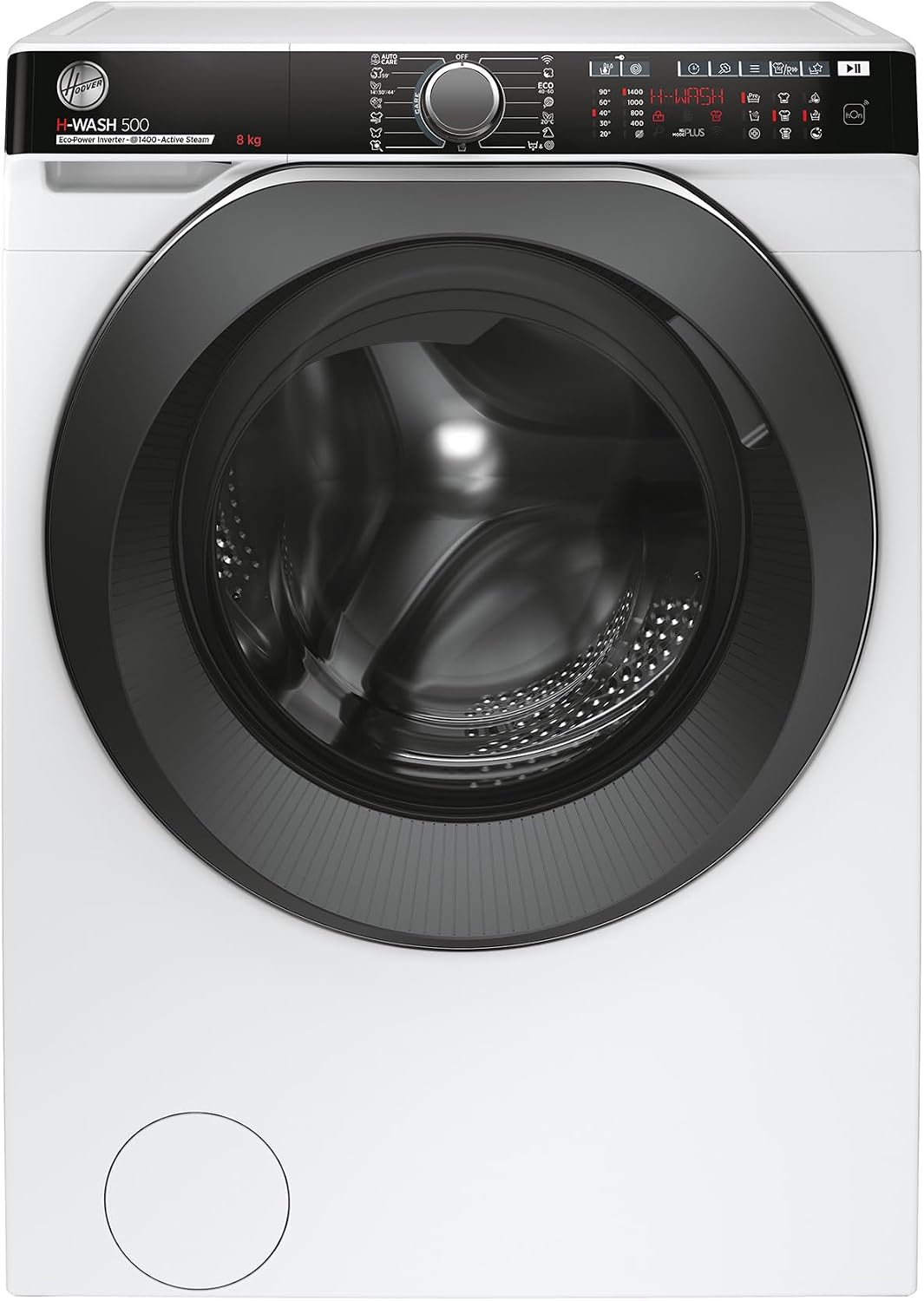 lave-linge Hoover – machine à laver | 8 kg, Blanc/Noir
