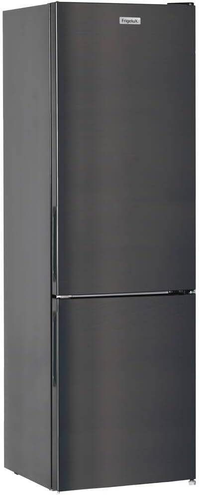 réfrigérateur FrigeluX | frigo, 262 L – Gris Foncé | Combiné Dark Inox RC262XE