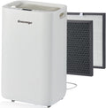 déshumidificateur Greenmigo | 20 L, 65 m – 4.5 L | Blanc, avec Ioniseur /jour pour pièce jusqu'à ² – Filtre HEPA