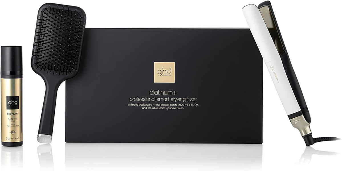 Appareils et outils de coiffure Lisseur | Noir/Blanc/Or, 75% plus brillants – 70% plus forts - boucleur idéal cheveux colorés/abîmés