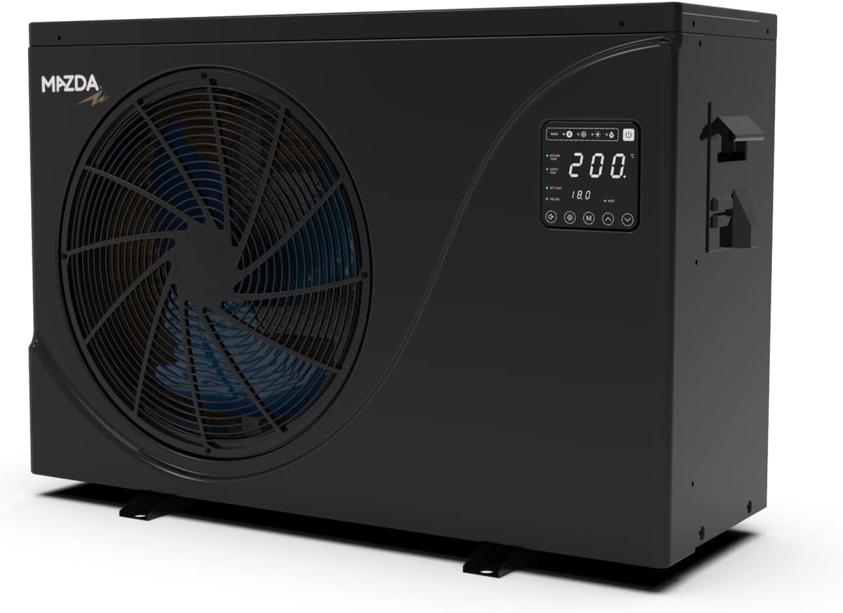 Pompes à chaleur pour piscine Mazda | Noir, Pompe à chaleur piscine Full Inverter Series (MS 11) - 80 m3