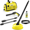 nettoyeur haute pression Karcher – 120 bar | 380 l, 25 m – 3,6 kg | Jaune/Noir, Kärcher K 3 Horizontal Plus Home