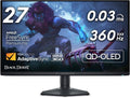 Alienware Écrans PC, 2560x1440 – Noir | AW2725DF 27' QHD ( ) Écran PC Gaming, AMD FreeSync Pro – 99.3% DCI-P3