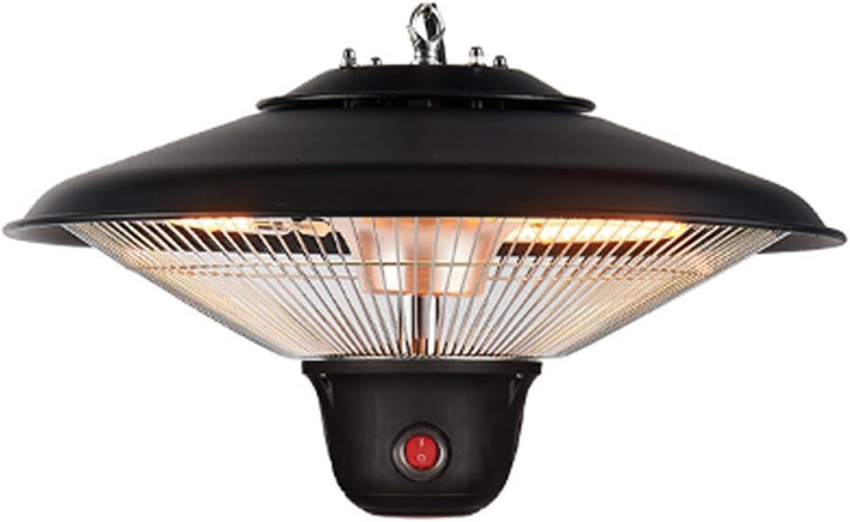 Chauffage Appareils de chauffage extérieur, Appareils de extérieur – 1500 W | Noir, De Terrasse Électrique Infrarouge