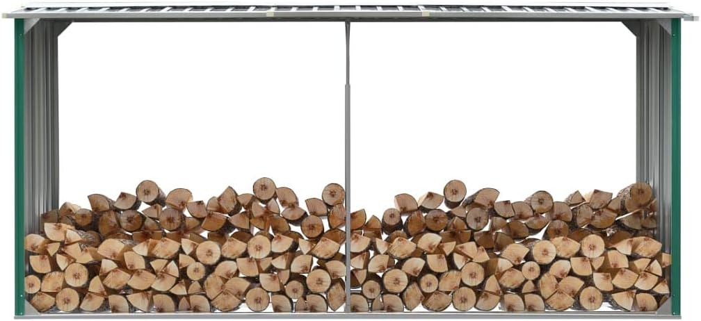Abris de jardin Abri | s de jardin, 172 x 91 x 145/154 cm; 330 x 92 x 144/153 cm (L x l x H) – acier galvanisé | Vert/Anthracite