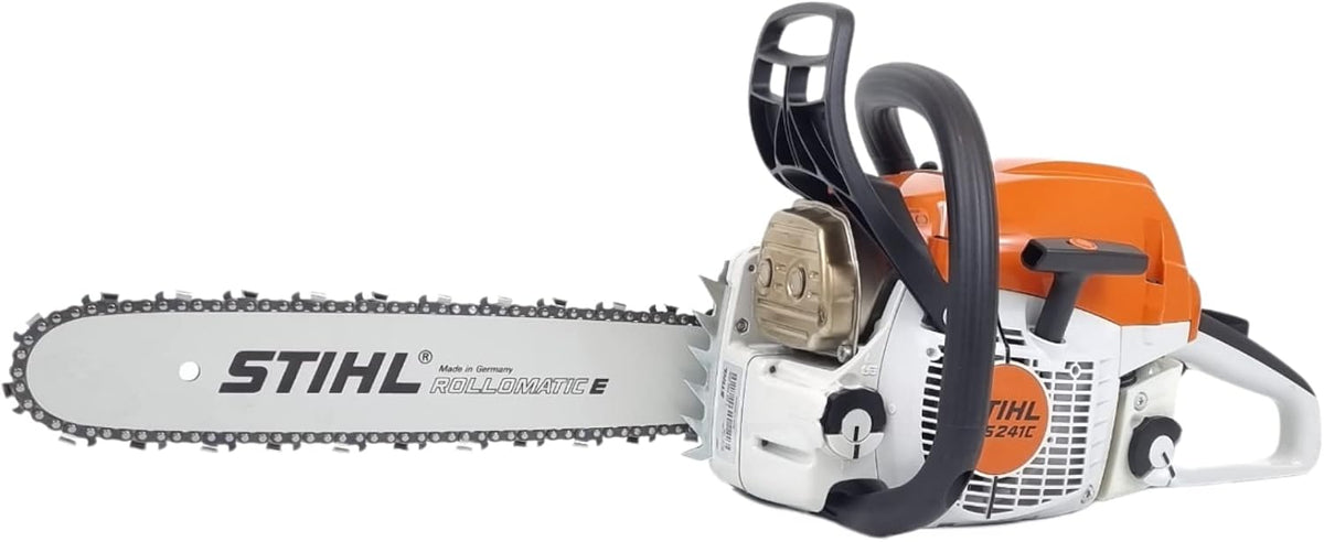 tronçonneuse Stihl | 40 cm, Orange/Blanc/Noir – MS 241 C-M (longueur de lame )