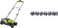 RYOBI Outillage de jardin motorisé, 18 V – 35 cm | Vert/Noir, RY18SFX35A-0 One+ Cordless Brushless Scarifier