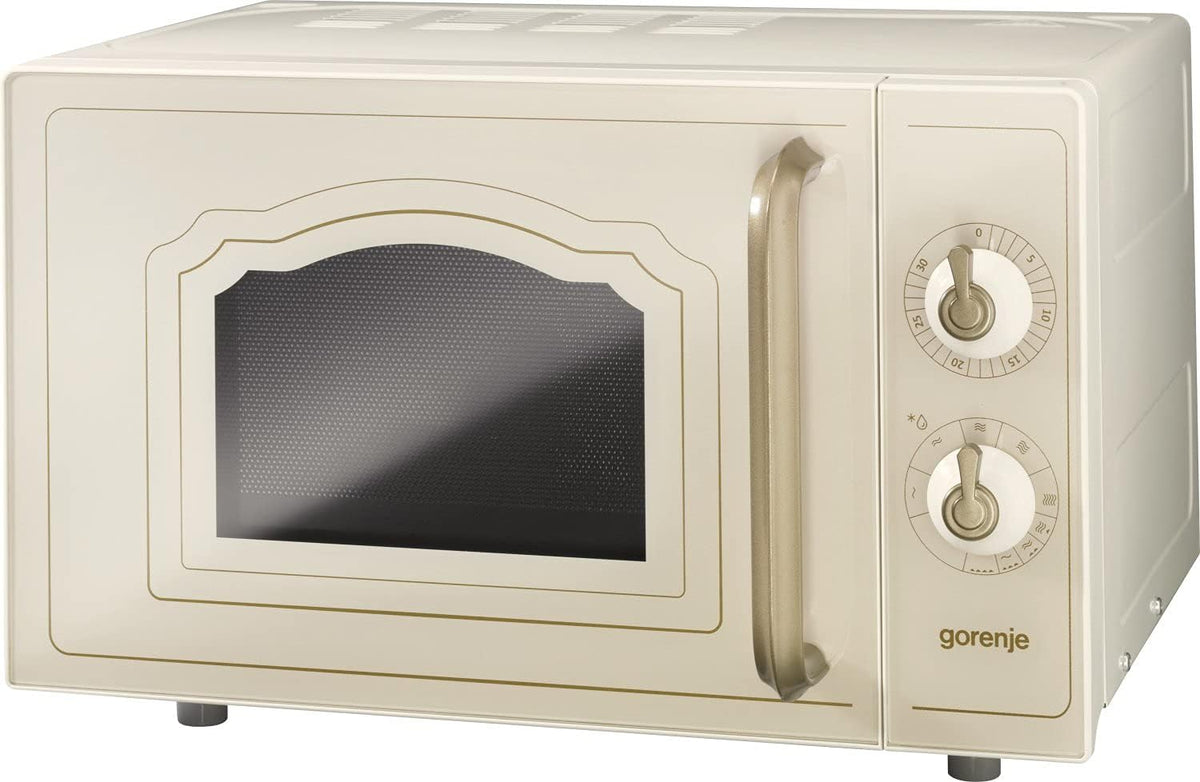 Classique Gorenje | 20 L, 700 W – Ivoire | MO4250CLI Comptoir Micro-ondes grill