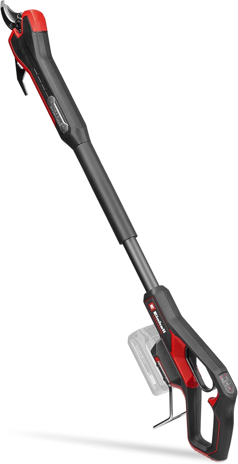 Einhell Sécateurset ciseaux, 18 V – 35 mm | Noir/Rouge, Professional Sécateur sans fil GP-LS 18/35 Li BL-Solo Power X-Change (