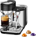 machine à café Nespresso – cafetière | 2.0 Litres, Noir/Argent – Vertuo SVE850BTR4EBL1 Lattissima | Système pour Recettes de Cafés