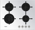 Tables de cuisson Whirlpool – 230 V | Blanc/Noir, GOA 6423/WH hobs - Plaque (intégrée – partie supérieure avant