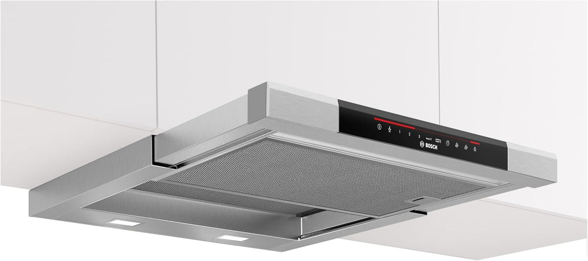 Hottes aspirantes | 60 cm, 717 m3/h – Argent | Hotte standard BOSCH DFS067K51