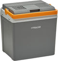 glacière Aequator | frigo, 24 L – 230 V | Gris/Orange, Réfrigérateur portable – 24 Liter | électrique portable, Chaud/froid
